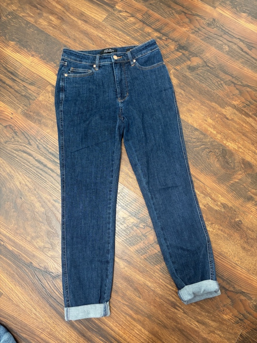 Judy Blue High Waist Control Top  Skinny Jeans Size 5/27 Dark Wash Blue